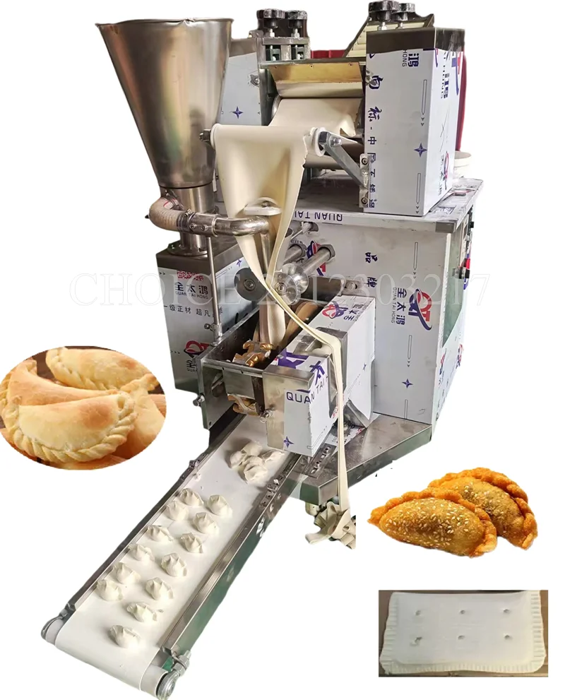 High Effciency 110v/220v Automatic Imitation Handmade Samosa Making Machine Tortellini Khinkali Chinese Dumpling Maker