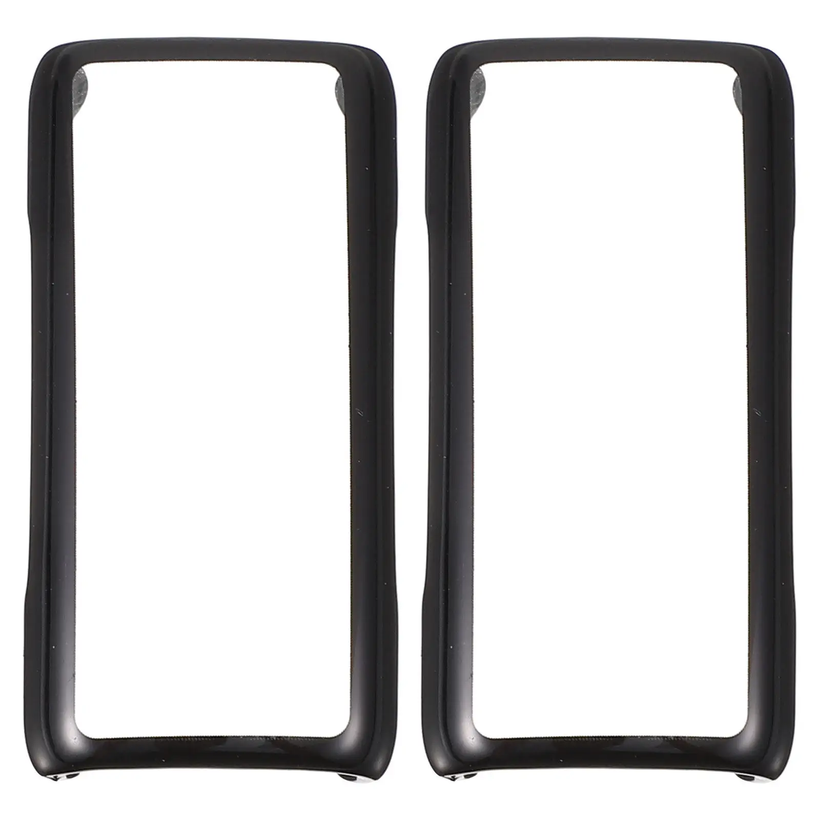 

2Pcs Protective Case for Smart Bracelet Scratch Resistant Sturdy Watch Cover Precise Cutouts Classic Delicate Appearance