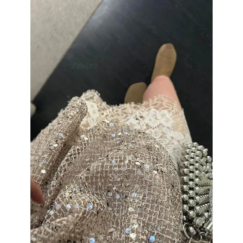 بلوفر نسائي بلون سادة كاجوال بأكمام طويلة ومطرز وفضفاض