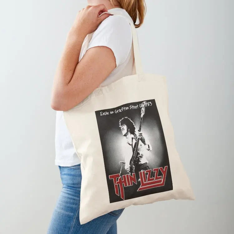 Thin Lizzy Tote Bag shopper bag woman shopping bag supermarket folding shopping trolley