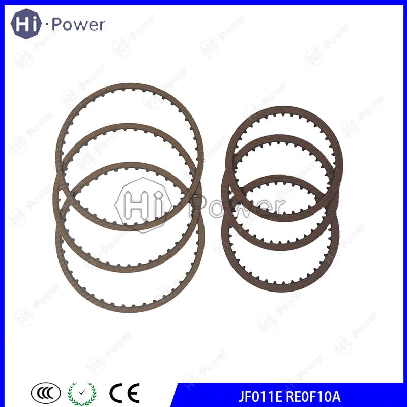 

Фрикционный диск сцепления JF011E Ремкомплект трансмиссии CVT для дисковых дисков коробки передач MITSUBISHI NISSAN RE0F10A