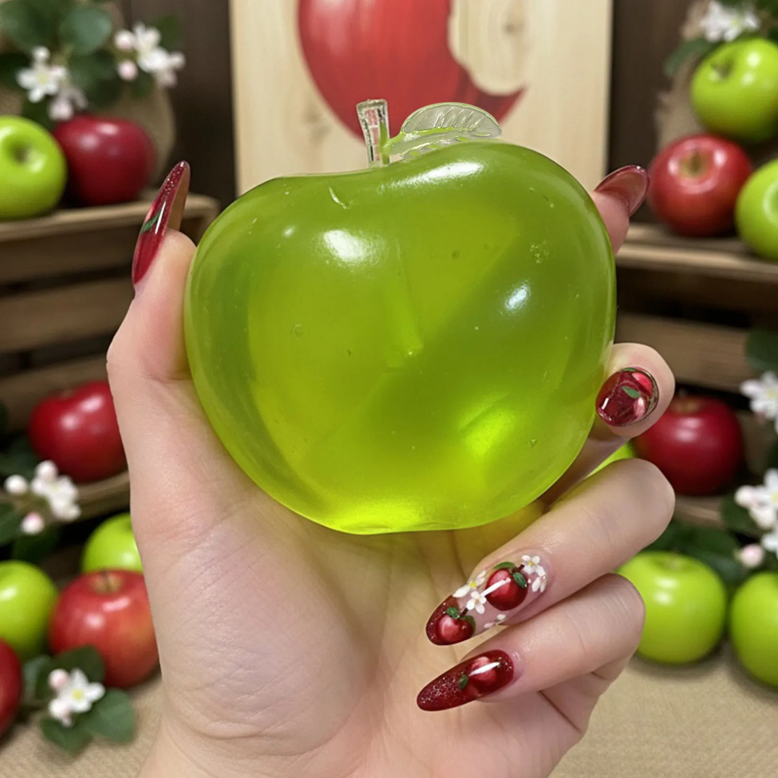 Cute -Shaped Squeeze Toy Fruit/Butter Stick Squeezable Toy Portable Squeeze Ball Slow Rising Squeeze Fidget Toy for Kids Adults