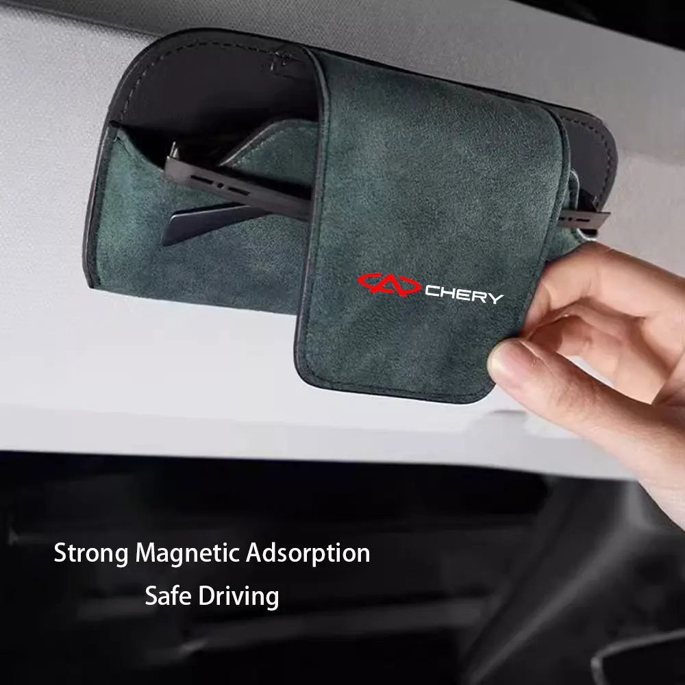 

Pop для Chery ProAmulet QQ автомобильный держатель для очков зажим аксессуары украшение интерьера чехол органайзер для очков солнцезащитные очки Stor