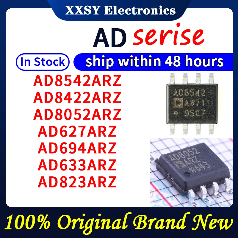 AD8542ARZ AD8422ARZ AD8052ARZ AD627ARZ AD694ARZ AD633ARZ AD823ARZ В наличии 100% оригинал и новый