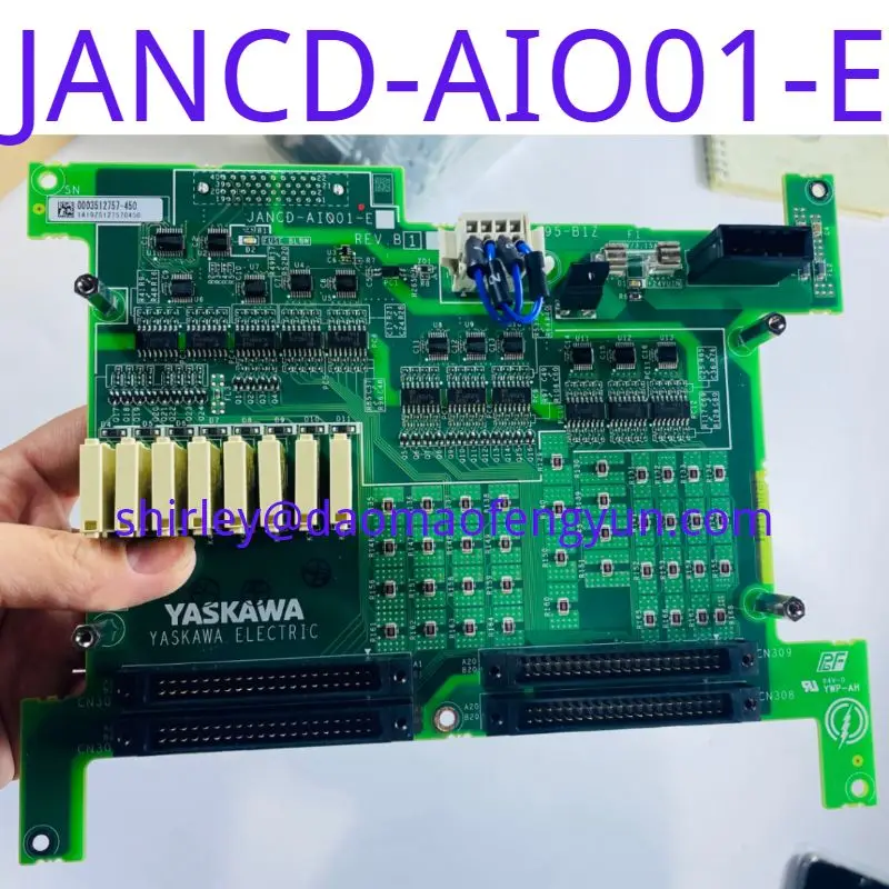 Brand New Original accessory IO board, YRC1000 control cabinet universal IO board, JANCD-AIO01-E, with a one-year warranty