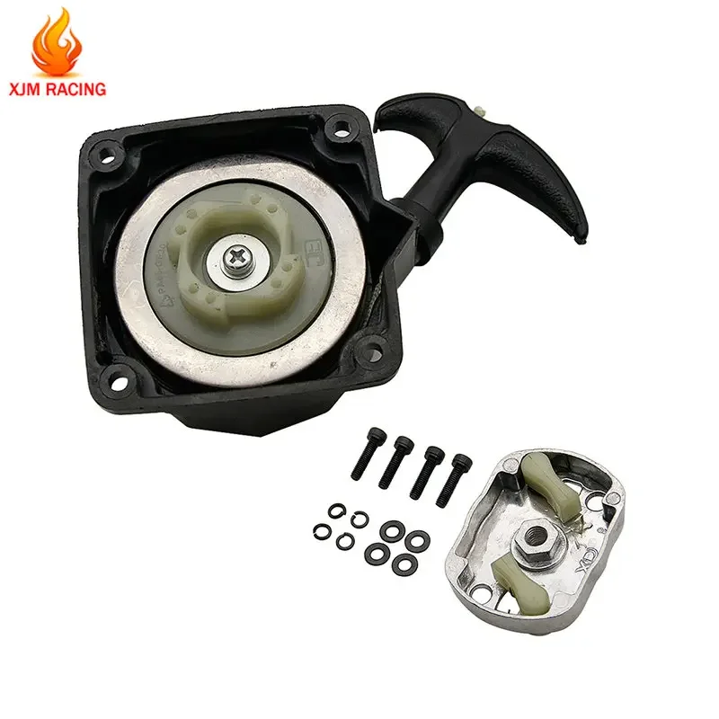 Easy To Start Puller with Starter Dial Fit 45cc Engines for 1/5 Hpi Rovan Km Mcd Gtb Rcmk FG Ddt Fid Racing Baja Losi Parts