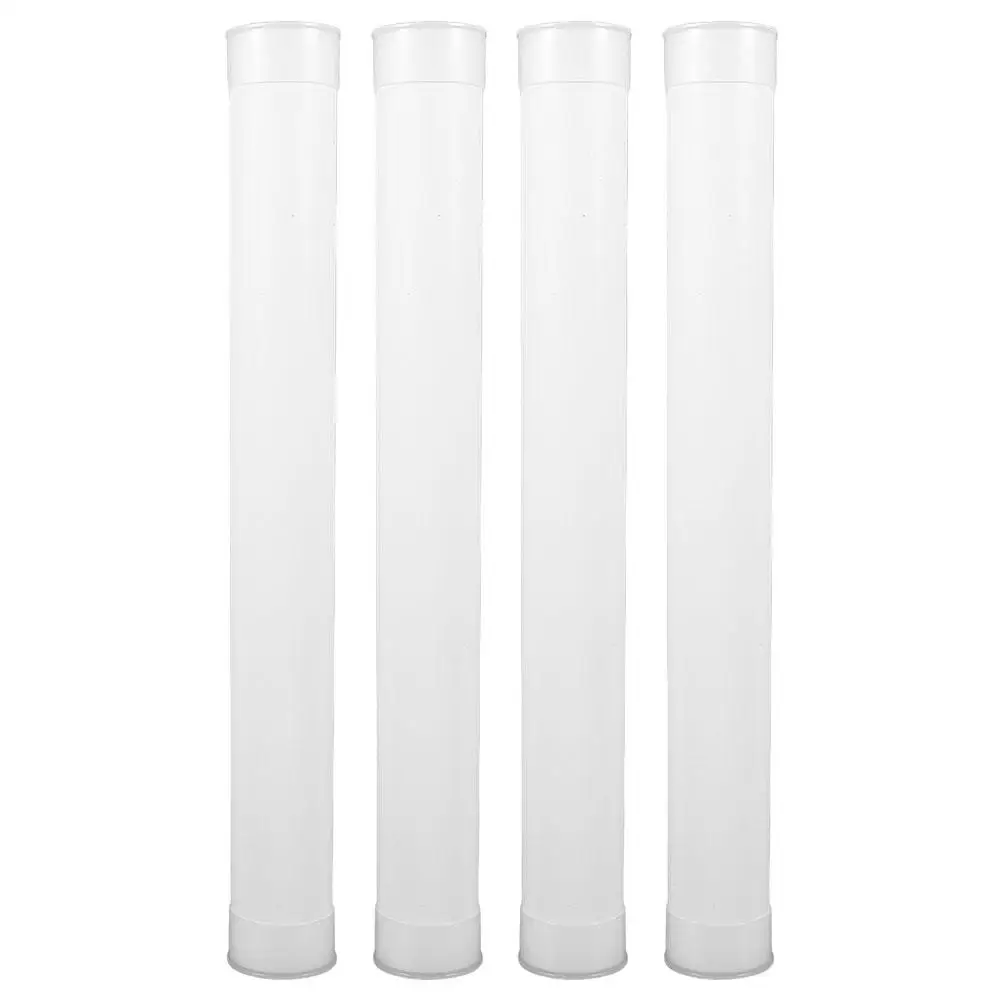 Blueprint Holder Concert Poster Tube Storage Cardboard Extendable Clear Bead Containers Tubes