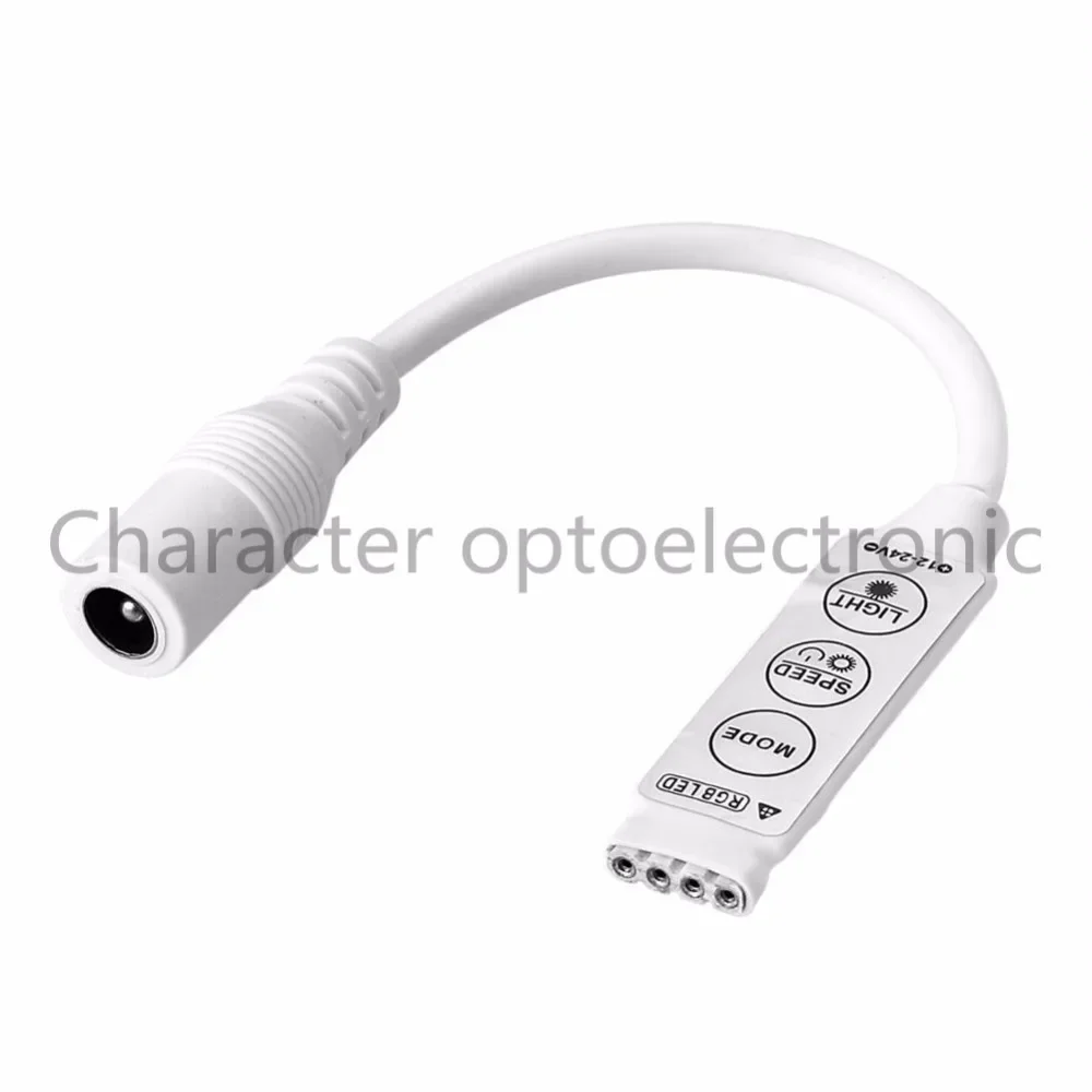 LED Strip Light Mini 3/24/44 Key IR Remote Wireless Controller Wifi LED RGB Controler DC12V MIni Wif 3 key For 3528 5050 RGB