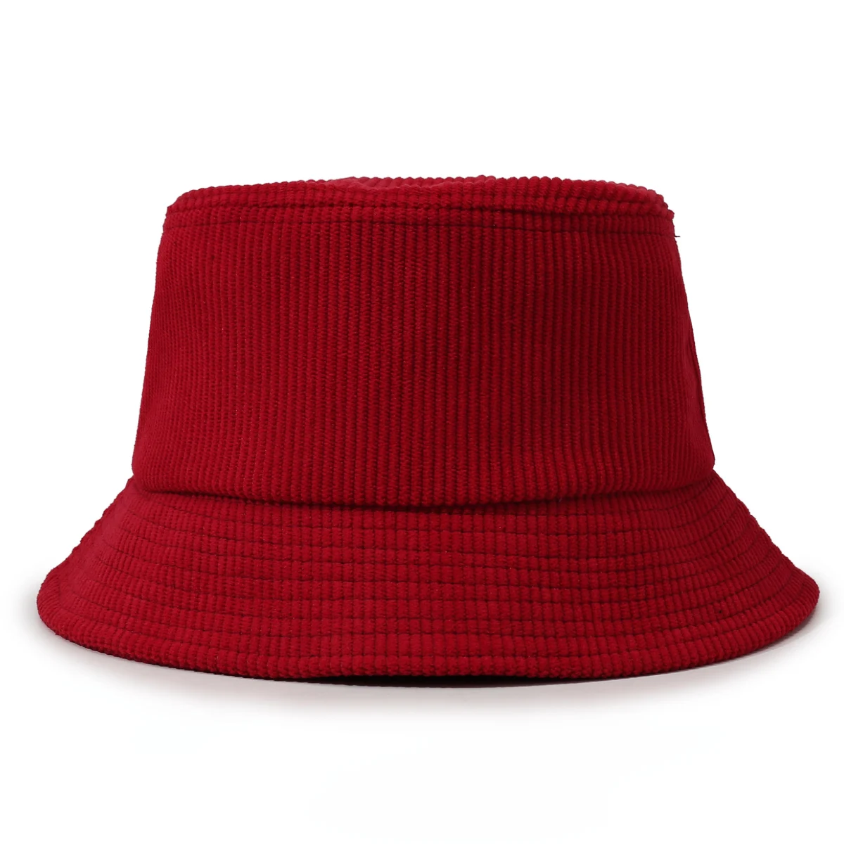 Sonnenhut für Frühling & Herbst, Einfarbiger Cord, Warm, Vielseitig für Reisen & Urlaub, Gesichtsverjüngender Fischerhut – Detail 5