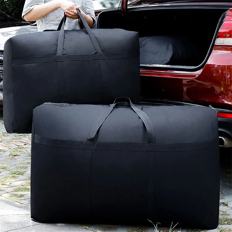 Extra Large Waterproof Moving Luggage Bags Laundry Shopping Bag foldable luggage travel bag Large Capacity Quilt Organizer