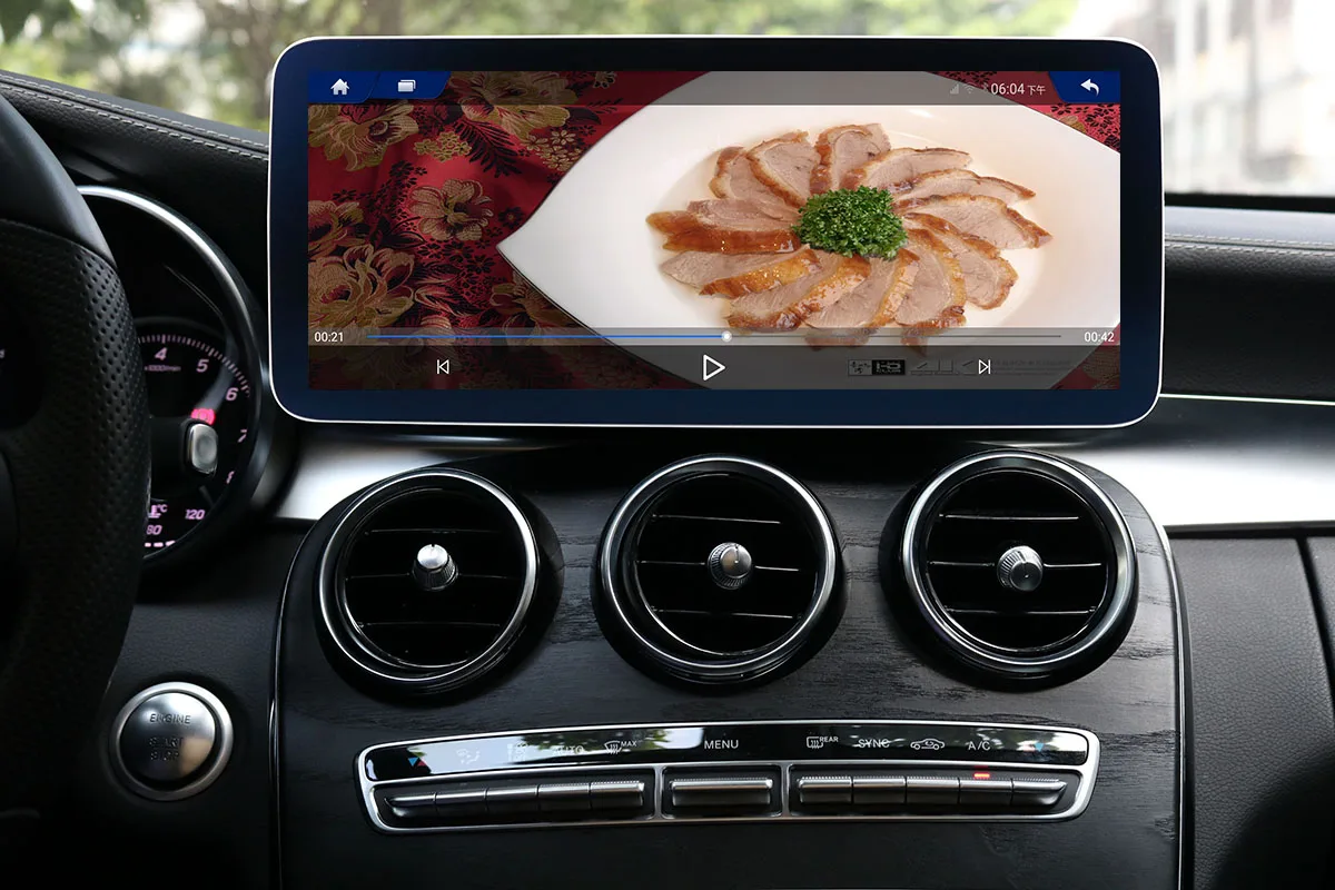 2025splendido 8 + 128G Android 13 Nuovo Android Car Stereo Multimedia Video Radio Lettore DVD per Mercedes Benz GLC 2016-2018