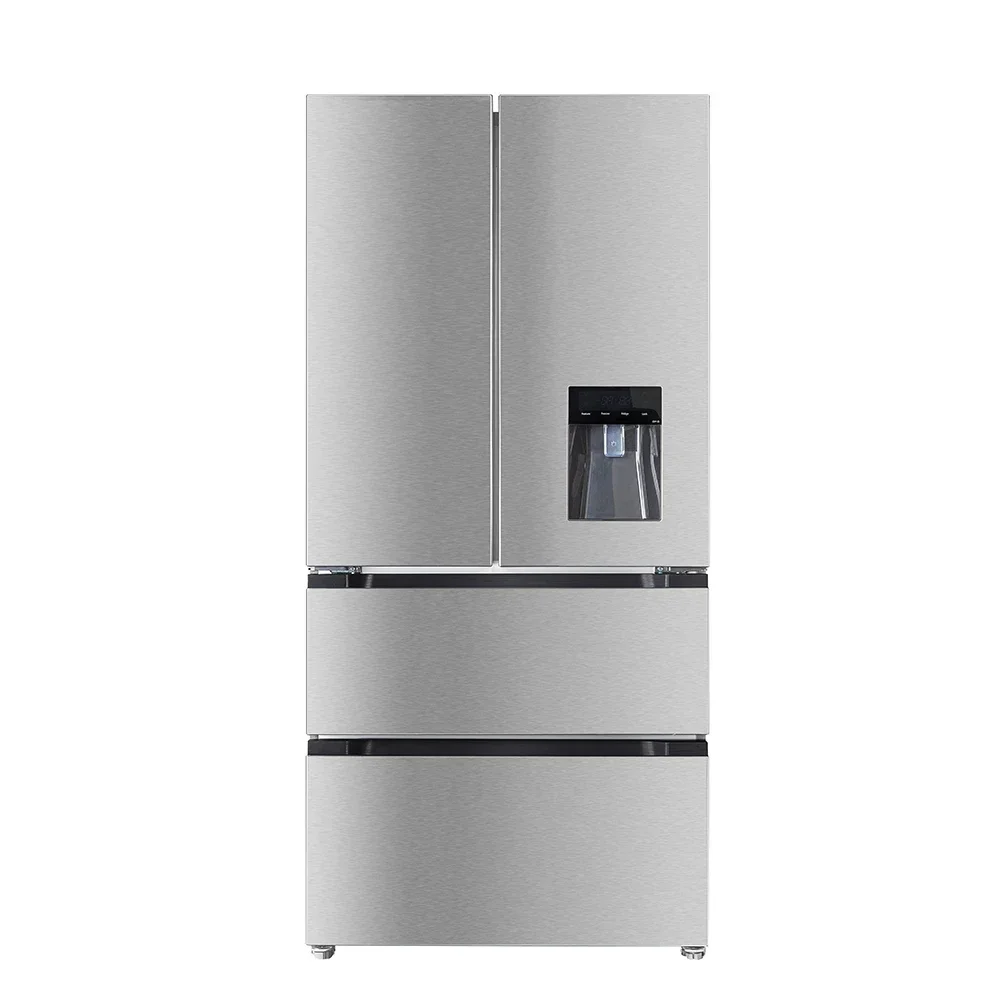 608L Customized LOGO Cooling And Freezing Side By Side No Frost Automatic Refrigerator With Ice Maker