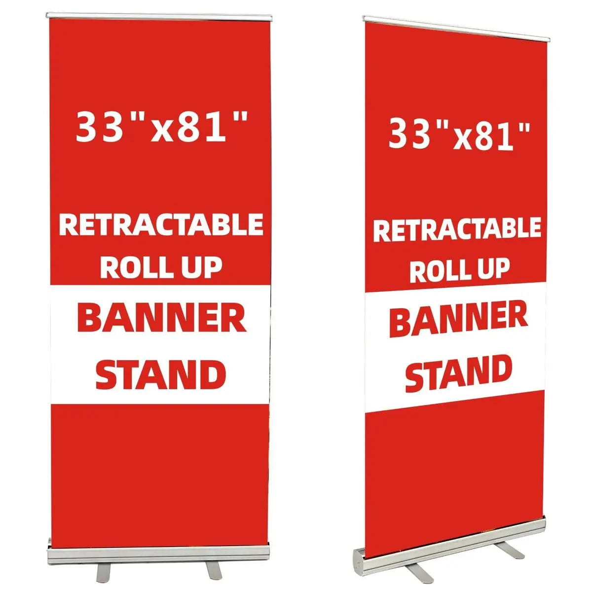 

【Hot】Promotion Retractable Pop-Up Aluminum Roll-Up Advertising Banner Stand Printed Roll-Up Screen Standee for Effective Outdoor