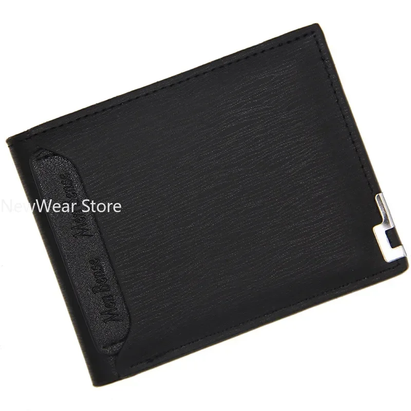 New Men's Wallet Short Multi-function Fashion Casual Draw Card Wallet Card Holders for Men Cardholder Bags Billetera Hombre 2023