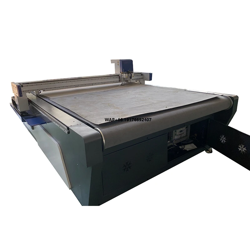 New Design Automatic Curtains in Living Room Oscillating Cnc Vibrating Knife Cutting Machine Table With Ce With High Precision