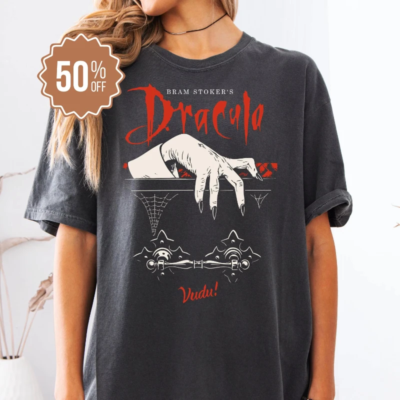 

Bram Stoker's Dracula Shirt: Gothic Horror Movie Tee Graphic Shirt Men Women All-Season T-Shirt Top for Gym