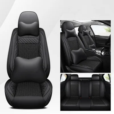 

High quality! Full set car seat covers for Hyundai Santa fe 2023-2019 5 seats breathable durable seat cushion for Santafe 2021