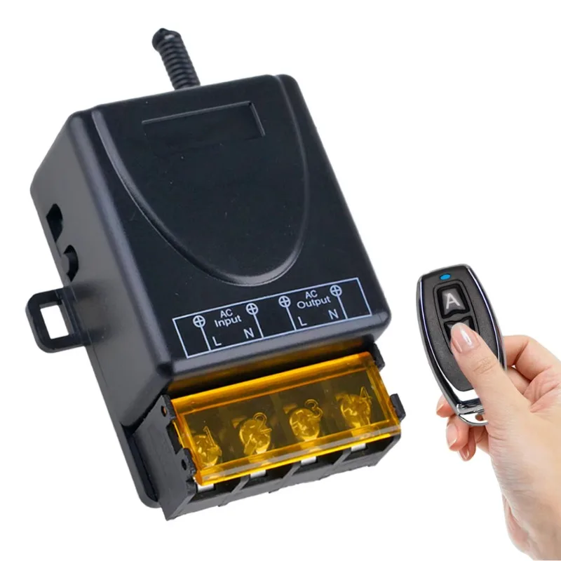 433MHz RF Wireless Remote Control Switch DC12V 1‑Channel Relay Receiver Module