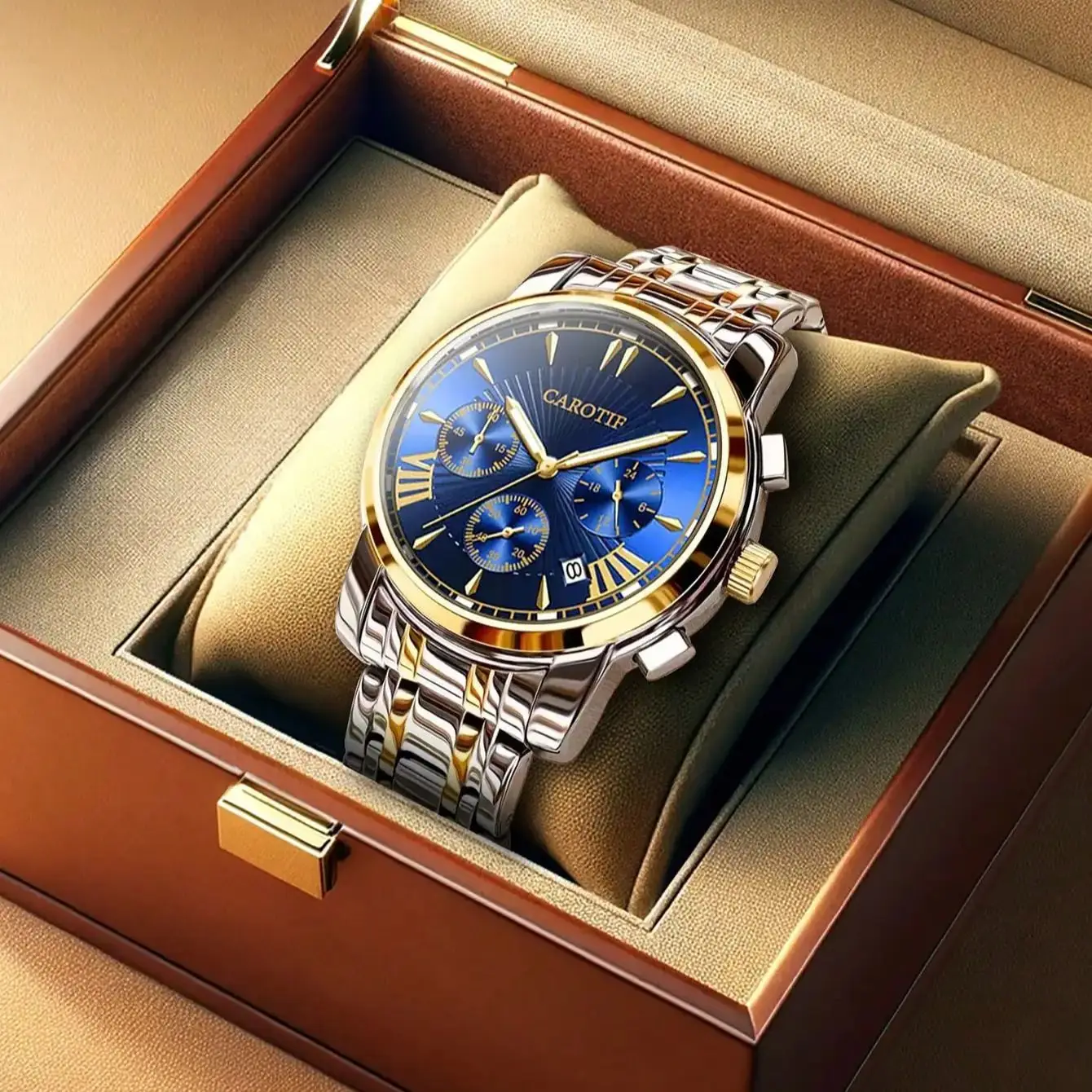 

Новые мужские часы в повседневном стиле, простые и высококачественные, нишевые тренды, красивые и универсальные, светящиеся календари, кварцевые часы