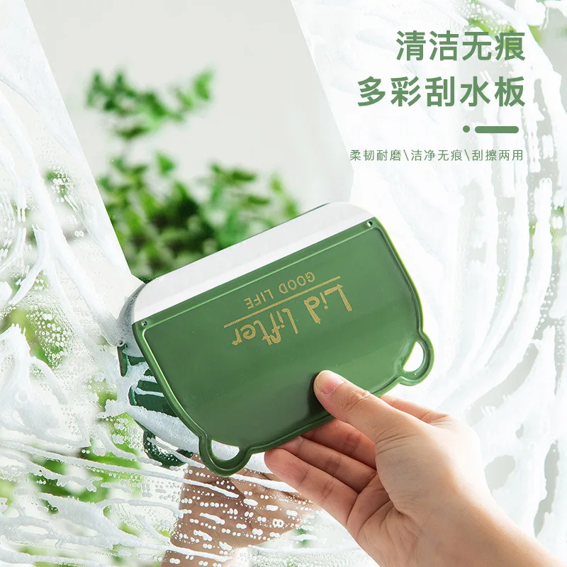 Xiaomi Mijia Multifunctional Water Wiper Squeegee ใบมีดซิลิโคนบ้านล้างรถกระจกหน้าต่างสะอาดเครื่องมือ Mini Glass Cleaner