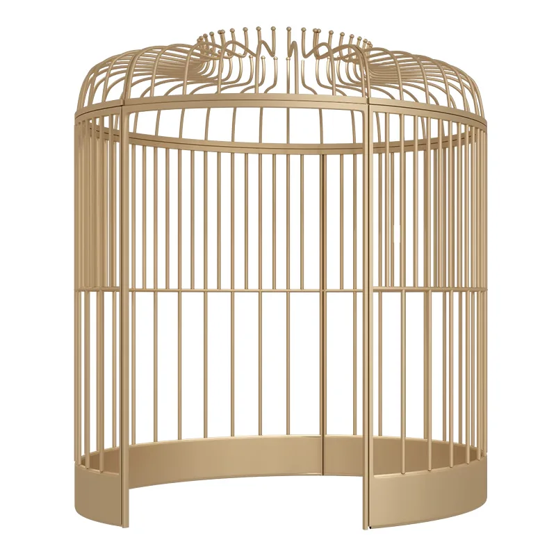 Ecological bird cage Leisure decoration King size decoration Hot pot restaurant Park booth Outdoor large iron bird cage