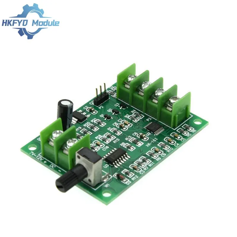 Scheda di azionamento del motore cc senza spazzole scheda di controllo della velocità dell\'unità ottica controller del motore del disco rigido 7V-12V