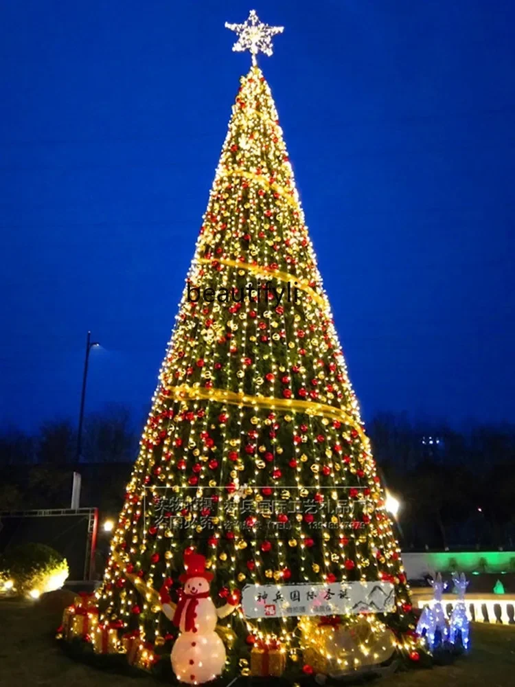 

Outdoor large Christmas tree 4/5/6 meters Christmas shopping mall Hotel interior decoration