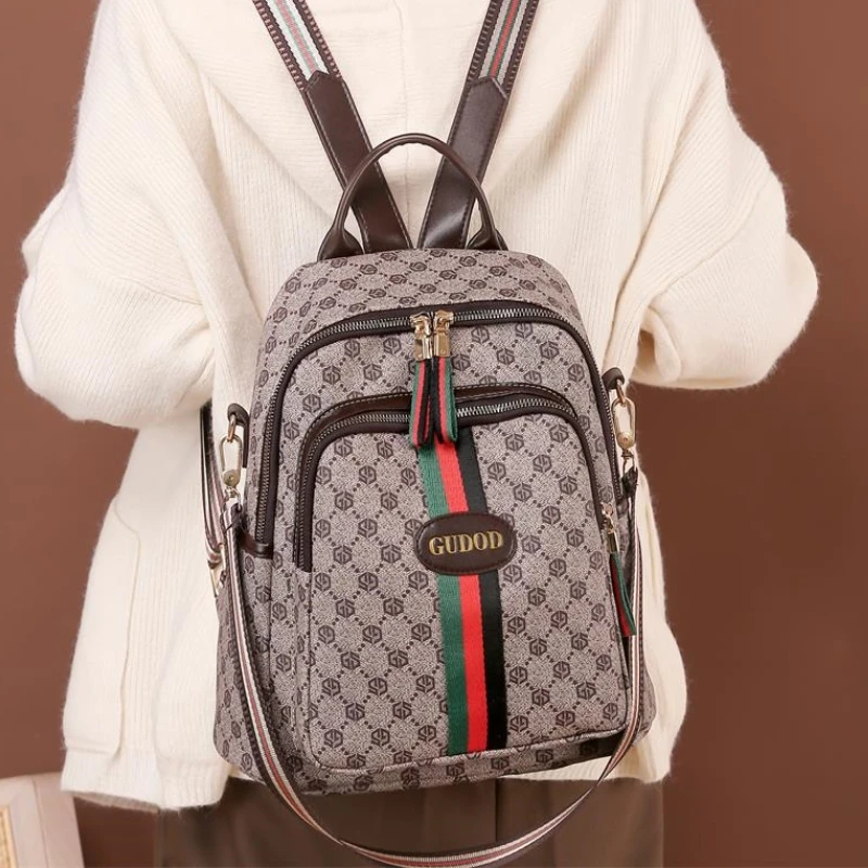 Casual Travel Large Capacity Backpack Fashion Hundreds of Backpacks Advanced Shoulder Bag Single Shoulder Bag Schoolbag