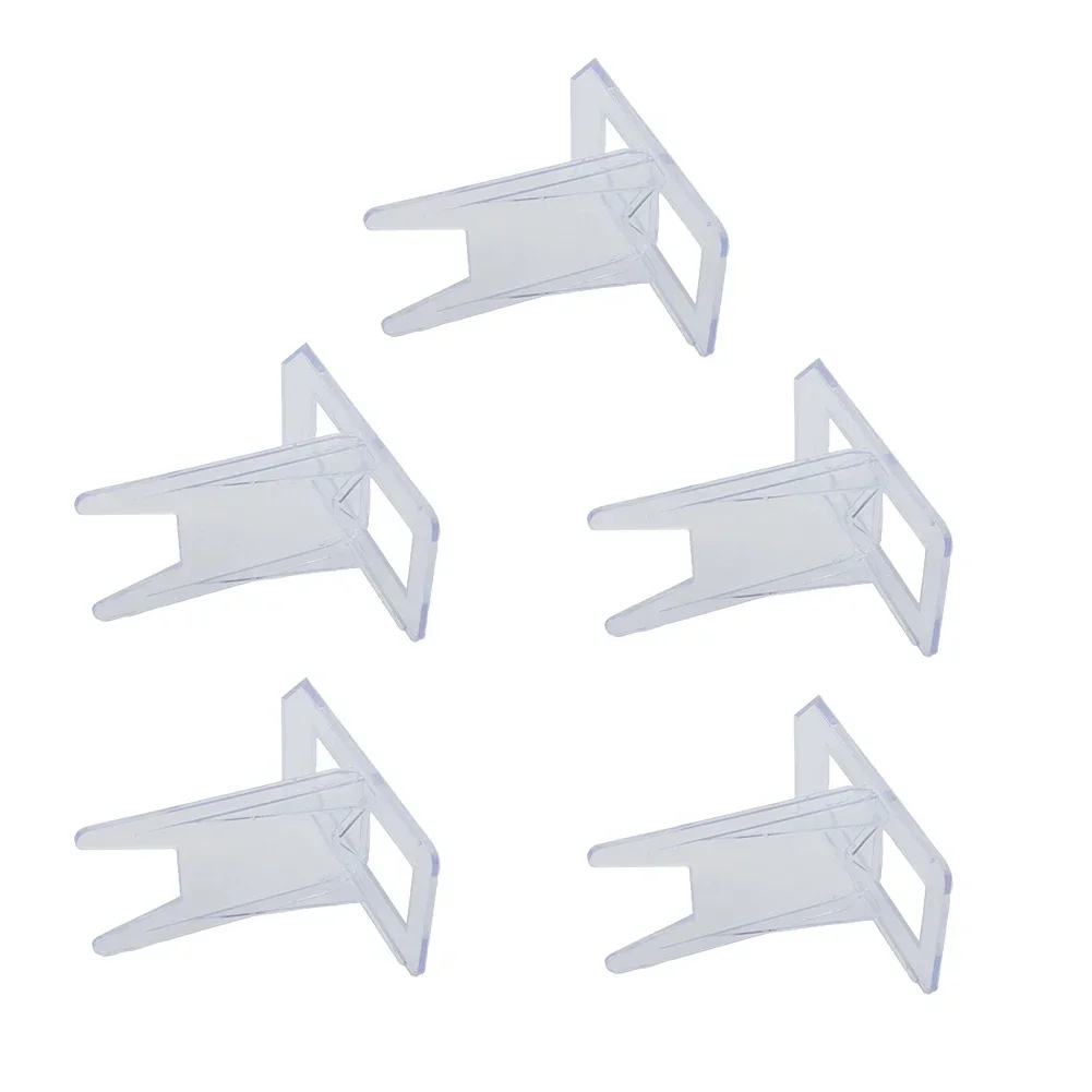 2/5/10pcs Acrylic Display Stand Adjustable Display Rack Exhibitions Shelf For Home Museum Retail Store School Office Bookstore