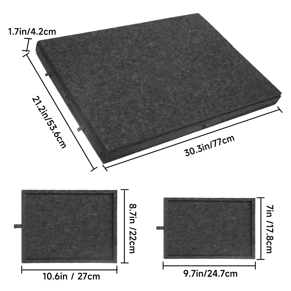 1 Set 6-in-1 Decoratief Puzzelbord - Kantelbaar puzzelbureau met 6 laden, biedt plaats aan 1000 stukjes voor thuisdecoratie & educatieve opslag