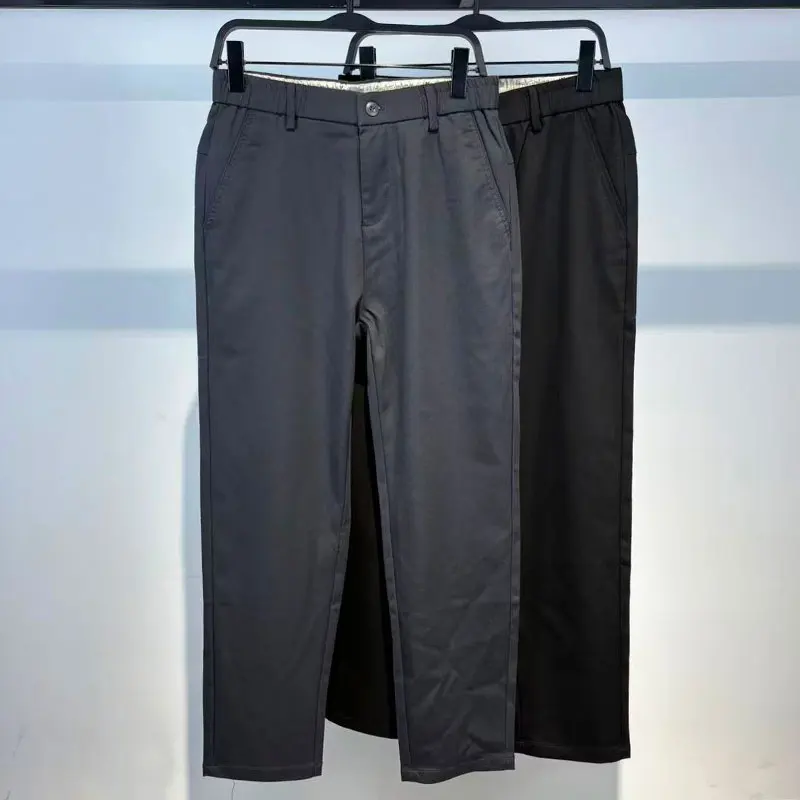 

Модные повседневные деловые мужские брюки прямого кроя для весны и осени, молодежные универсальные брюки Slim Fit от бренда Bird Poer Fly