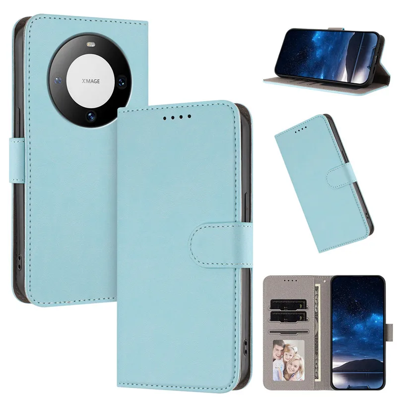 Custodia a portafoglio per Huawei Mate 60 Pro Plus Mate60 Pro + 5G Fundas 2025 Custodia per telefono in pelle con carta Custodie protettive magnetiche