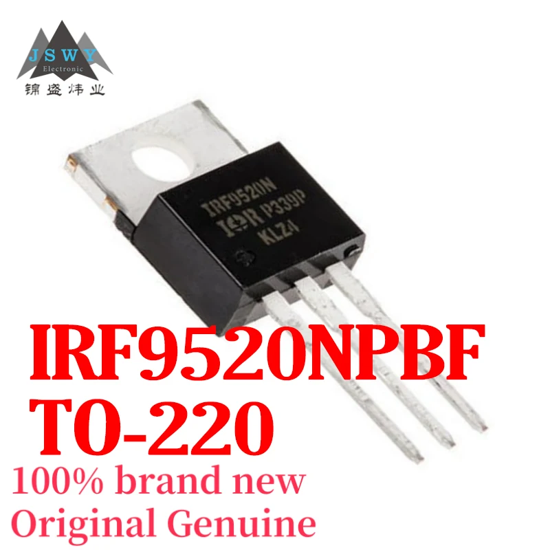

(5/50 pcs) IRF9520NPBF IRF9520 TO-220 Field Effect Transistor Brand New Original Packaging Large Stock Free Shipping