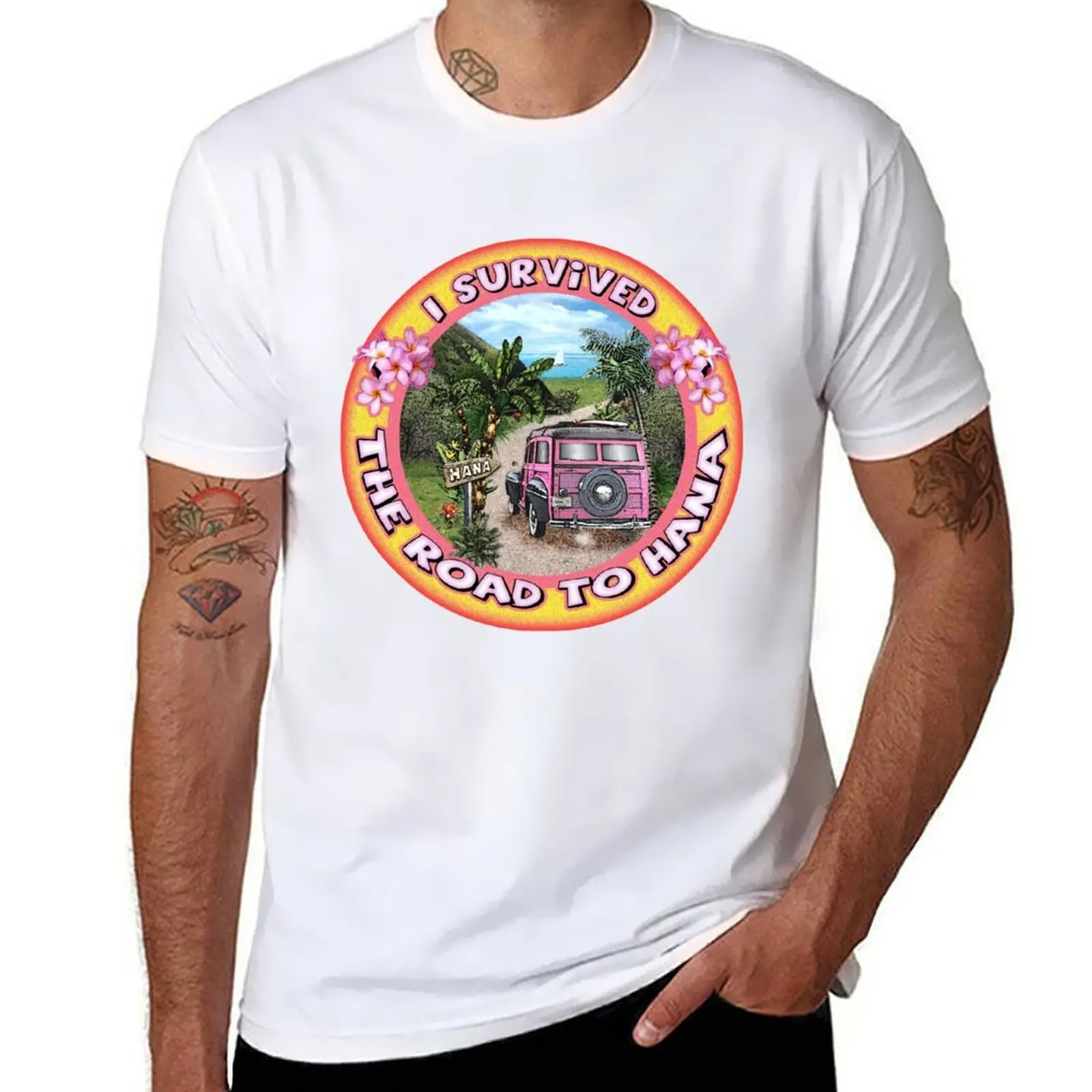 

I survived the Road to Hana T-Shirt t shirt personalised printed t shirts for man T-Shirt