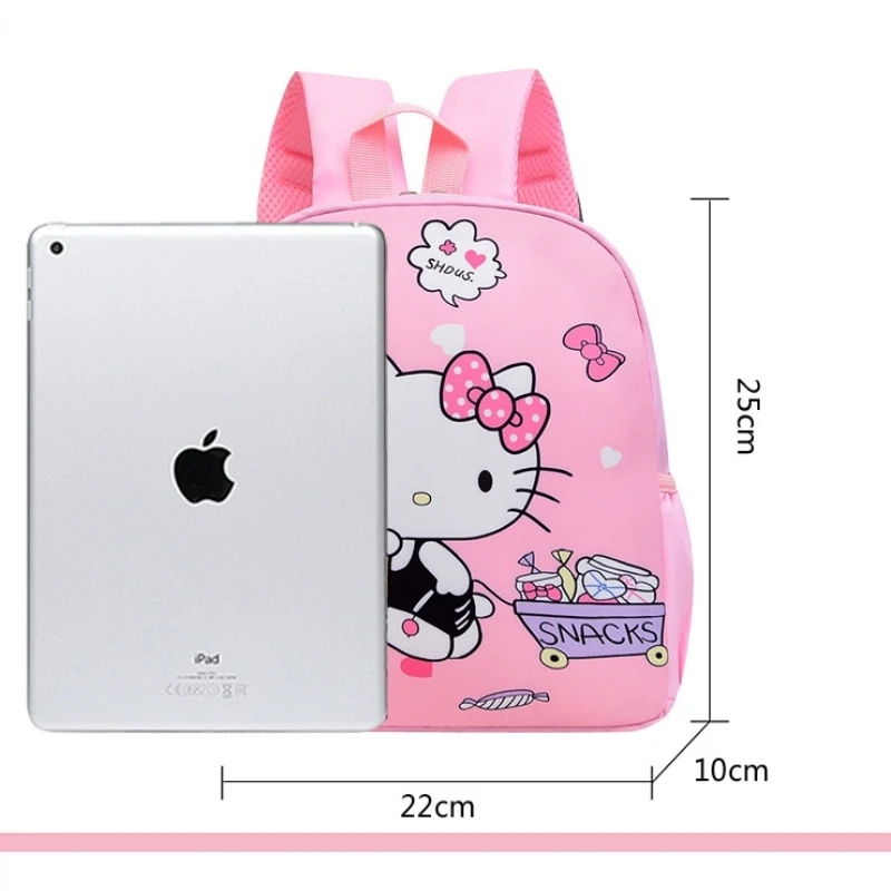 2024 Baby Girls School Bags For Kindergarten Small Bag Cartoon Cute Cats Backpack Kids Satchel Girl Schoolbag Mochila Escolar