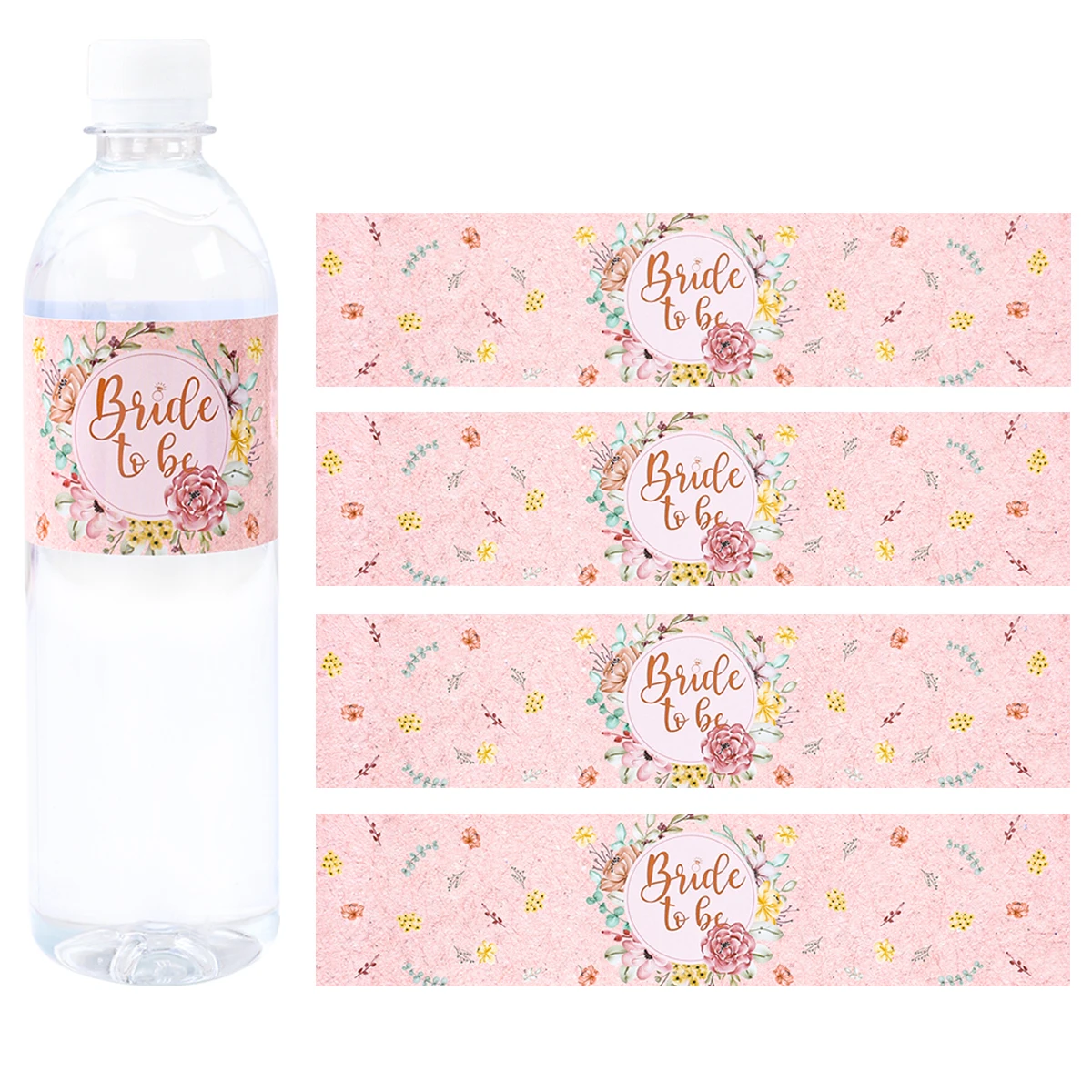 Bride To Be Party Decorations Water Bottle Sticker Bachelorette Party Supplies Team Bride Wedding Party  Decoration Supplies