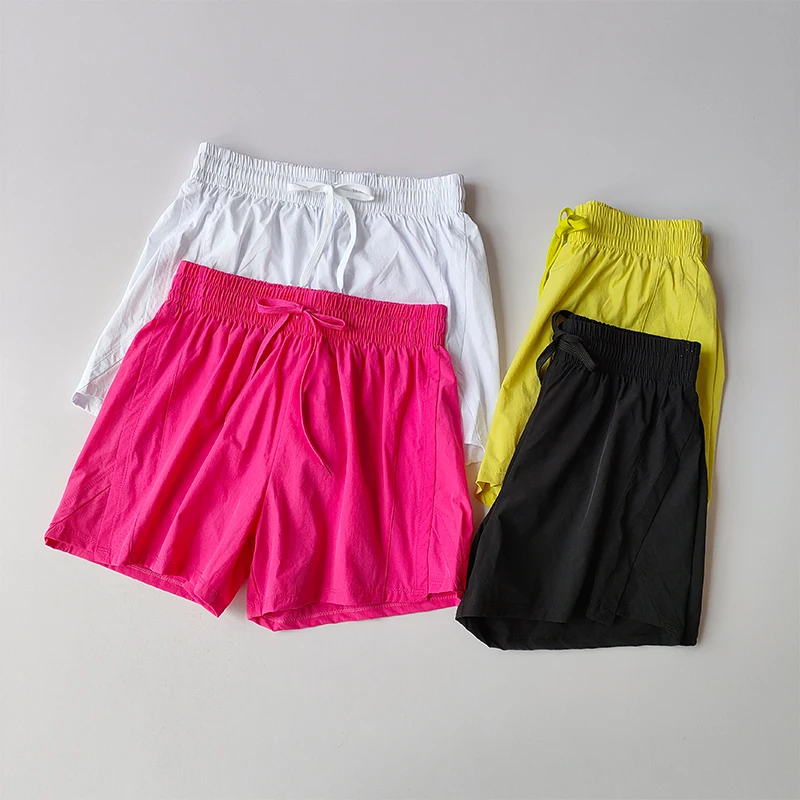 Neue Sommer-Sportshorts für Damen, lockere, schnelltrocknende, nicht durchsichtige Fitnesshose, Trainings-, Yoga- und Pilates-Shorts – Detail 14