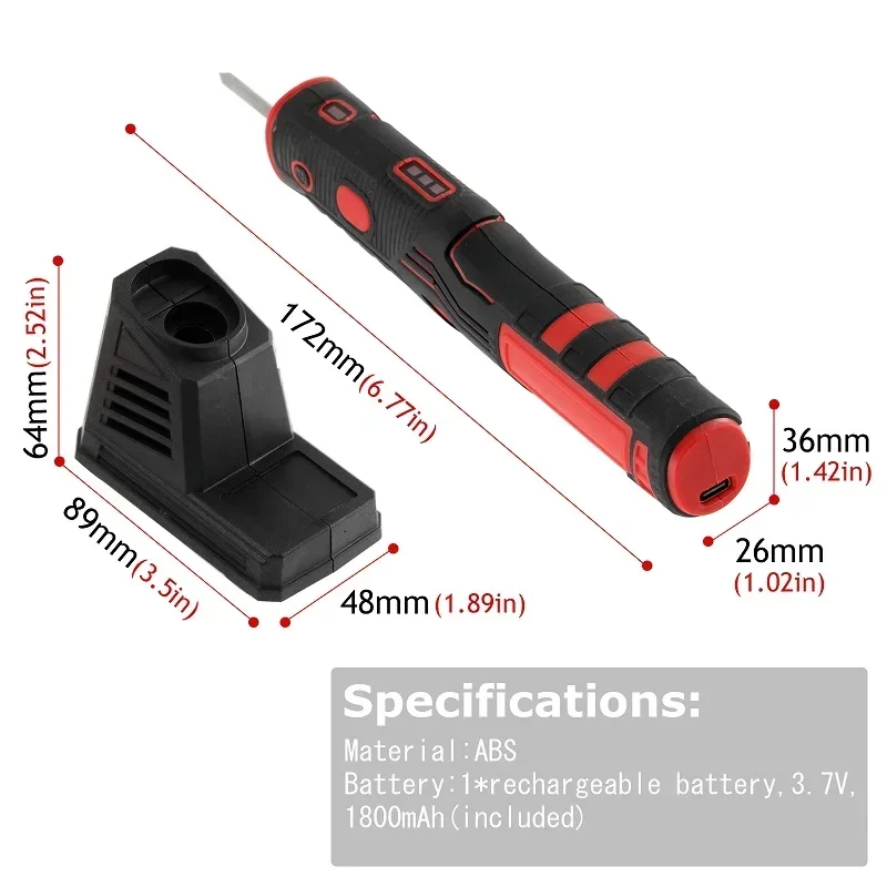 Rechargeable Wireless Electric Soldering Iron with Bright LED Light Household Appliances Electronic Maintenance Welding Tool