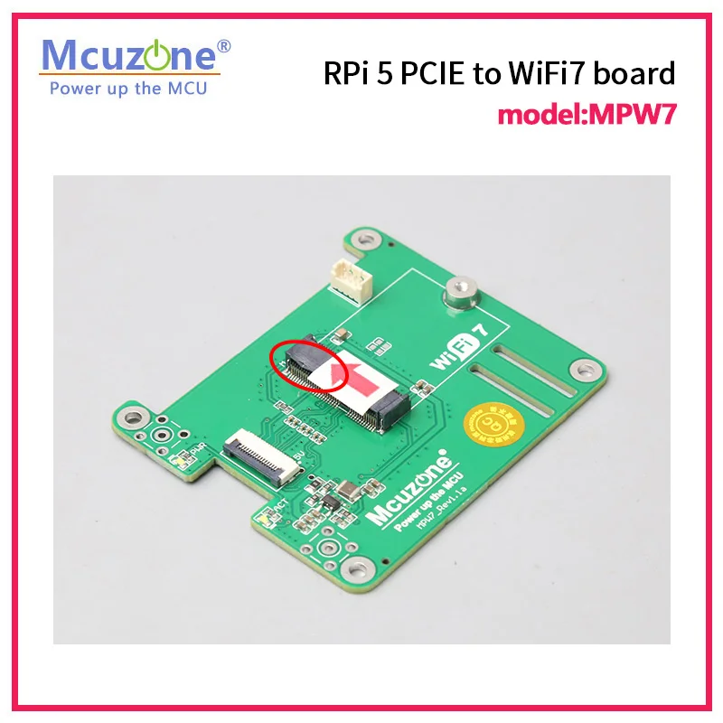 RPi 5 PCIE a WiFi7 con difetto, ma funziona bene