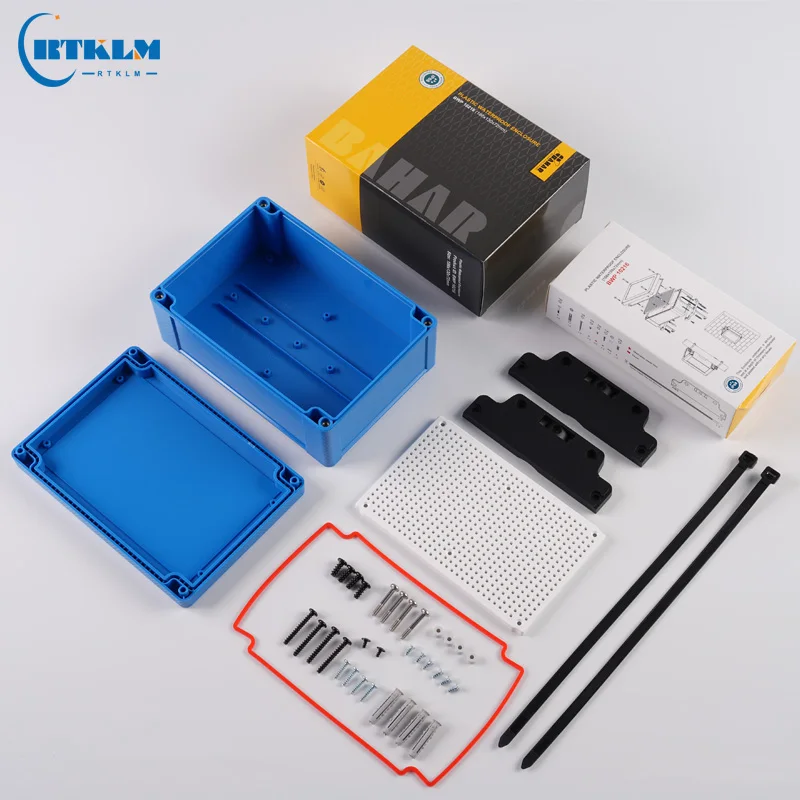 DIY Housing Electronic Project Case Outdoor Waterproof plastic organizing boxes Instrument Waterproof Junction Box 186*130*72mm