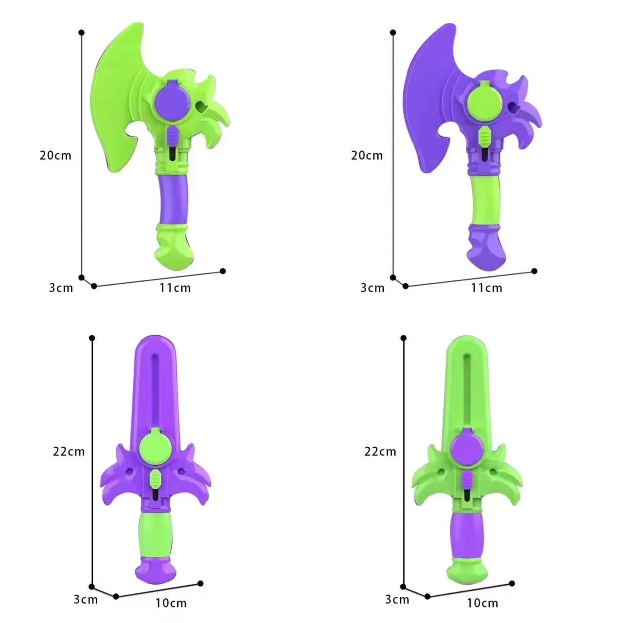 10 sztuk wybuchowa 3D grawitacyjna marchewka topór bojowy katapulta karta zabawka dostawca ulicy hurtownia dekompresyjny pistolet marchewkowy