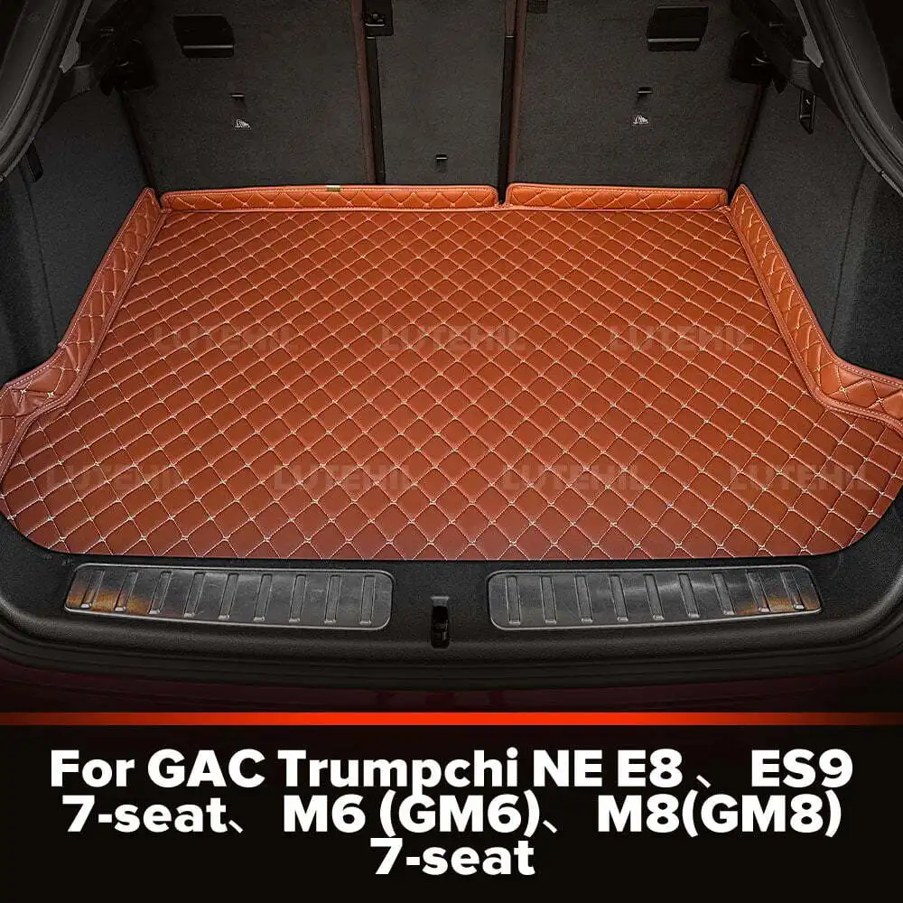 

For GAC Trumpchi NE E8 、ES9 7-seat、M6 (GM6)、M8(GM8) 7-seat Custom Car Trunk Mat Cargo Liner Auto Interior Accessories