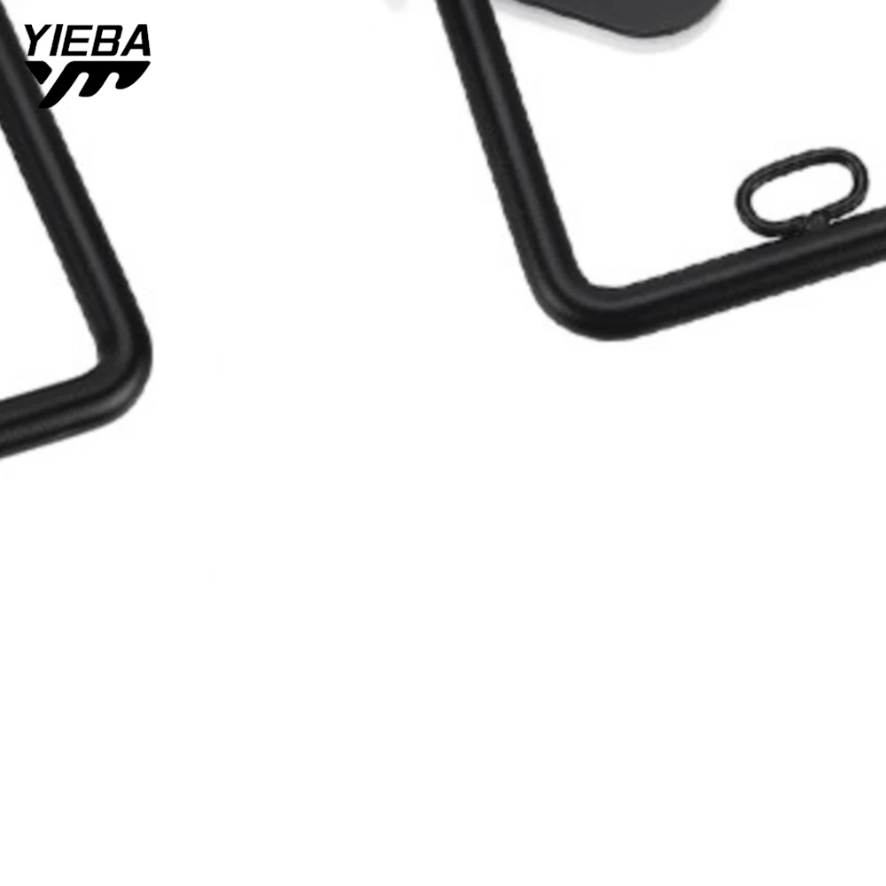 For Kawasaki W400 W650 W800 VN250 XL883L XL1200NS Rebel 1100 Pannier Rail Saddlebag Support Side Storage Bag Bracket Frame Trunk