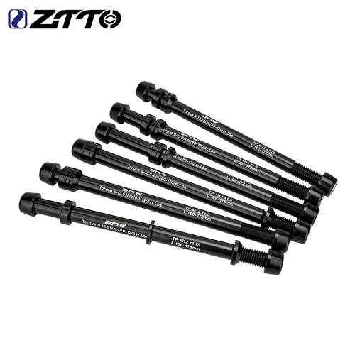 Imagen 1 del producto Soporte de entrenamiento ZTTO, adaptador de eje pasante M12 1,0 1,5 1,75 rosca 160-172 166-178mm, brochetas de eje de plataforma de conducción de eje pasante de entrenamiento