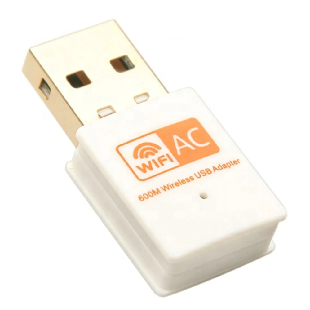 Realtek-miniadaptador WIFI RTL8811AU, 600Mbps, 2,0G, 5G, tarjeta de red inalámbrica de doble banda, compatible con Windows 10, 2,4, 8, 7 xp, MAC OS