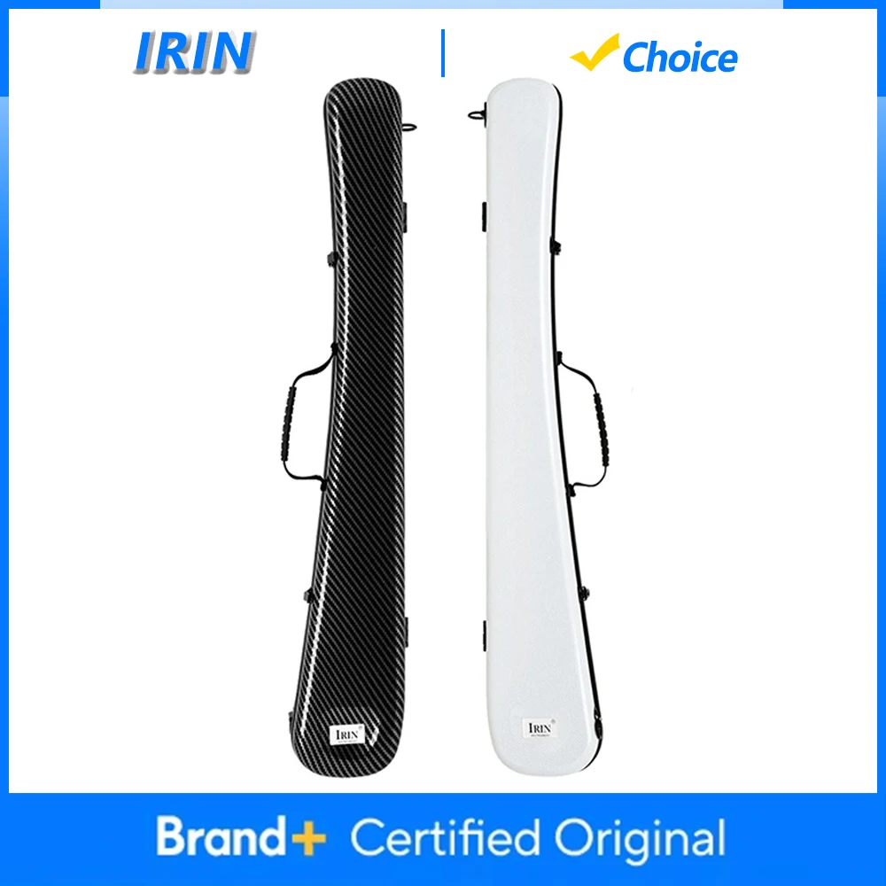 

IRIN Big Bass Bow Case Carbon Fiber Hold 2pcs Bows Strong Bass String Instruments Accessories Sturdy and Durable Portable
