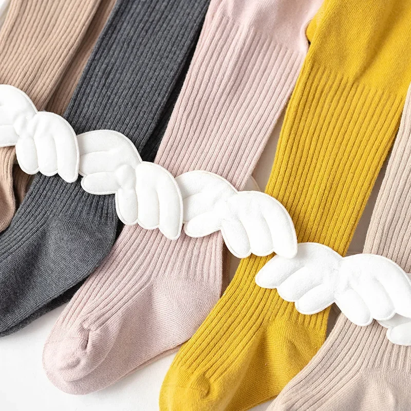 

Колготки с крыльями ангела для девочек — зимние леггинсы для малышей и малышей, теплые чулки для детей, колготки с милым рисунком, детские колготки