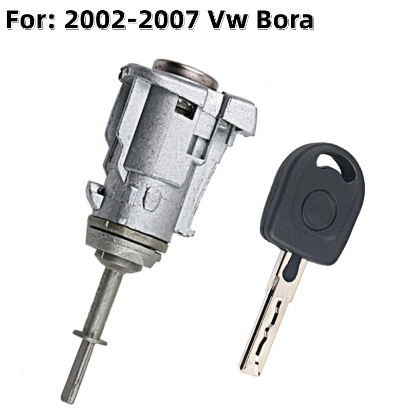 

FLYBETTTER OEM Left Door Lock Cylinder Auto Door Lock Cylinder For 2002-2007 Vw Bora With 1Pcs Key