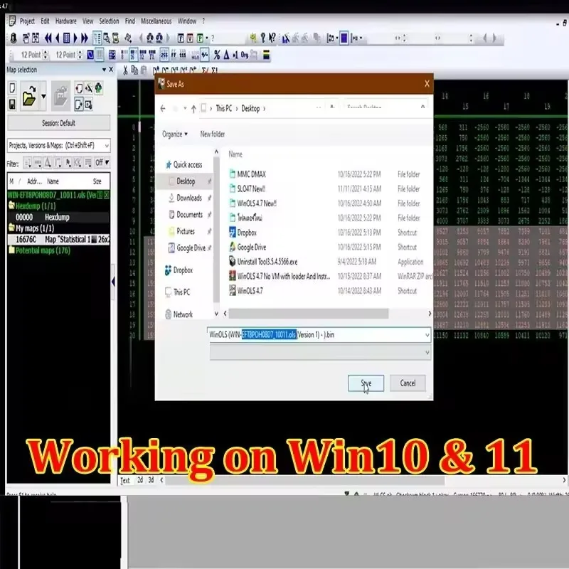 

4 in 1 Winols 4.7 Full Activation 108GB Damos Windows 7/10/11 No Virtual Multi-language ECM Titanium 1.61 IMMO Service Included
