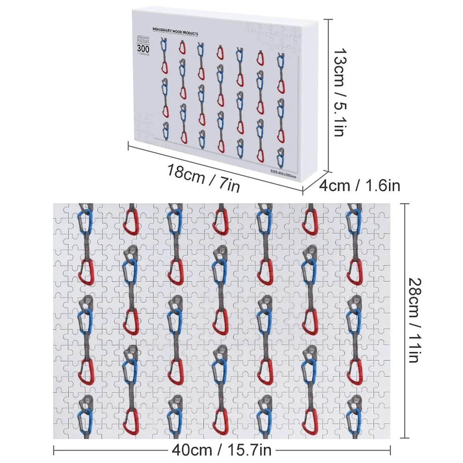 Карабин для скалолазания, головоломка, деревянное имя, кусочки головоломки, пазл для взрослых
